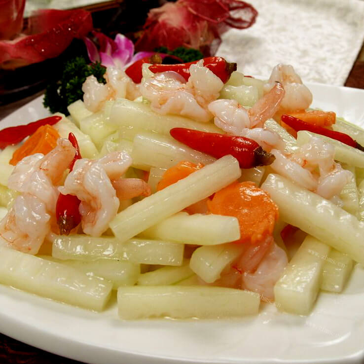 香欲虾仁煨冬瓜