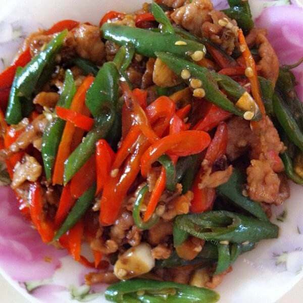 家常农家青椒小炒肉
