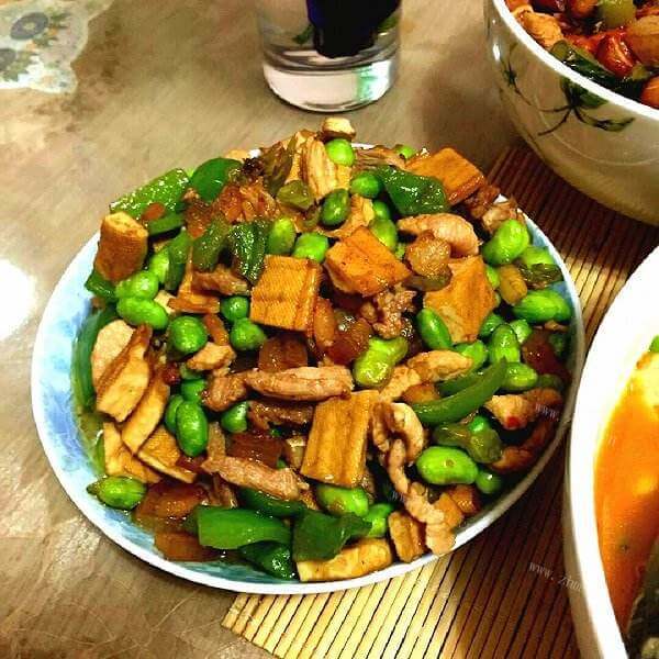 鲜嫩酱炒毛豆