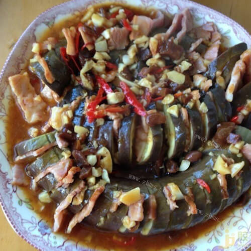 香浓培根蒜香茄子