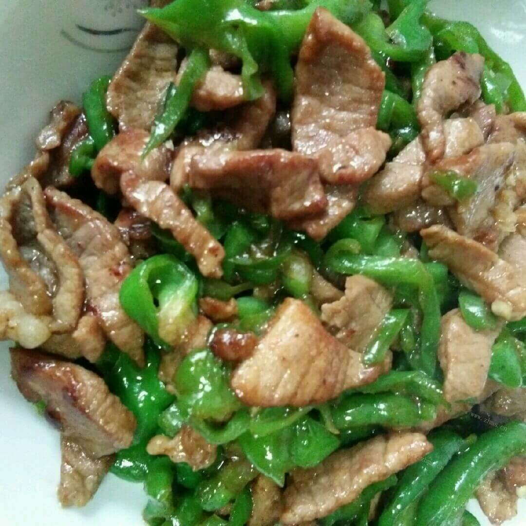 纯天然辣椒炒土猪肉