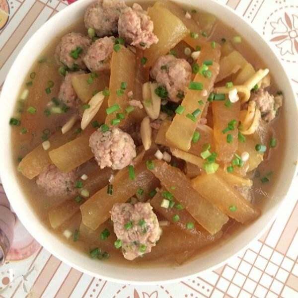 美味的冬瓜煮肉
