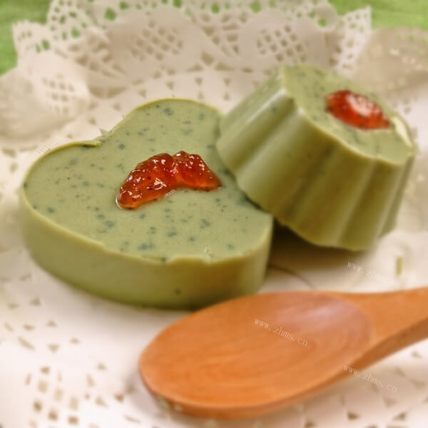 美味的红豆抹茶羊羹