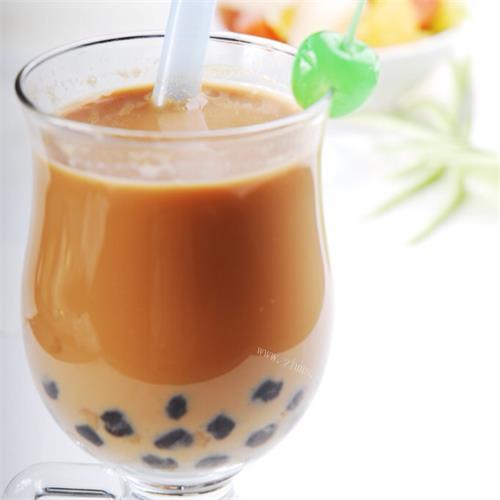 美味的自制风味奶茶