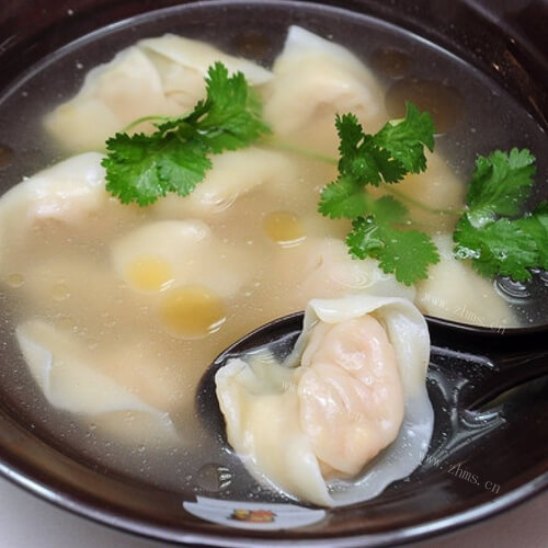 多吃香葱猪肉馄饨