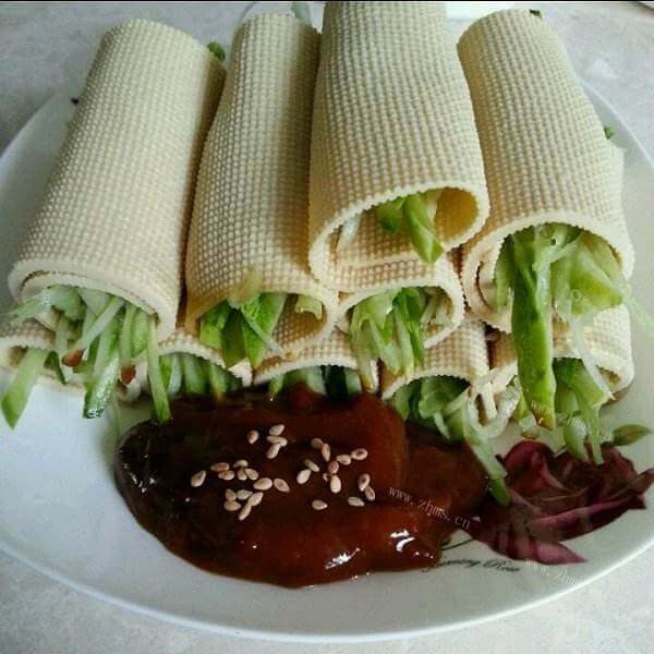 干豆腐酱饭卷