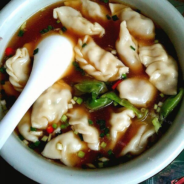 DIY娃娃菜猪肉饺子