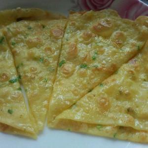 汤面胡萝卜鸡蛋饼