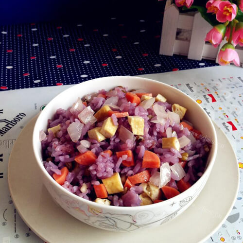 养生双谷紫米饭