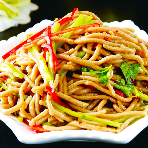 美味凉拌莜面