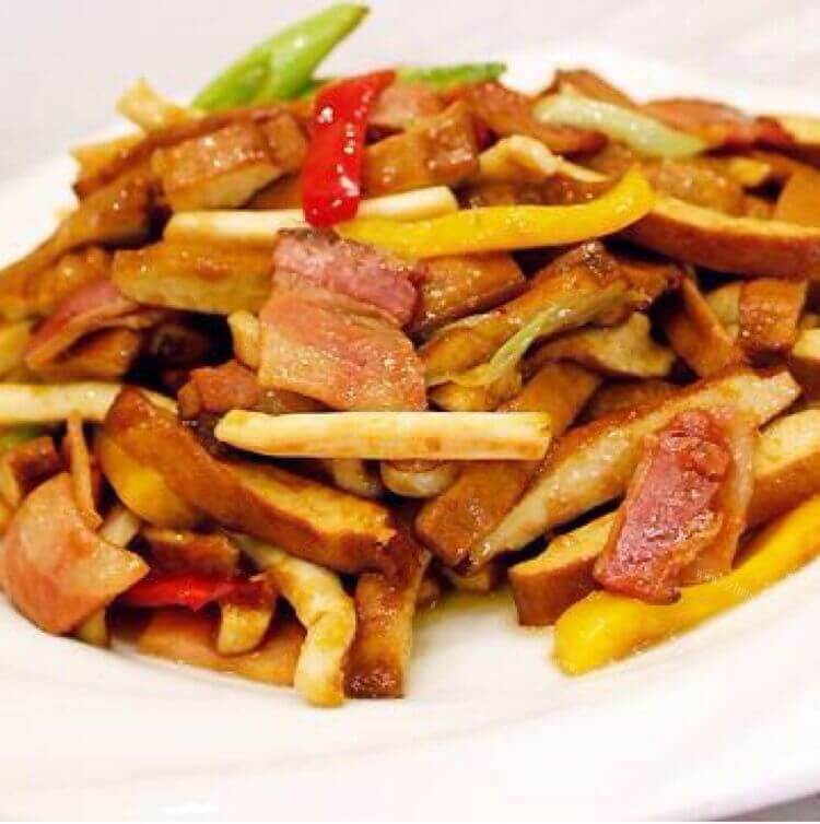 简单美味的干煸豆腐干