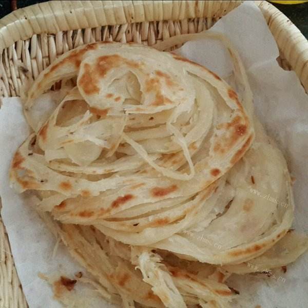 美味千层手撕饼