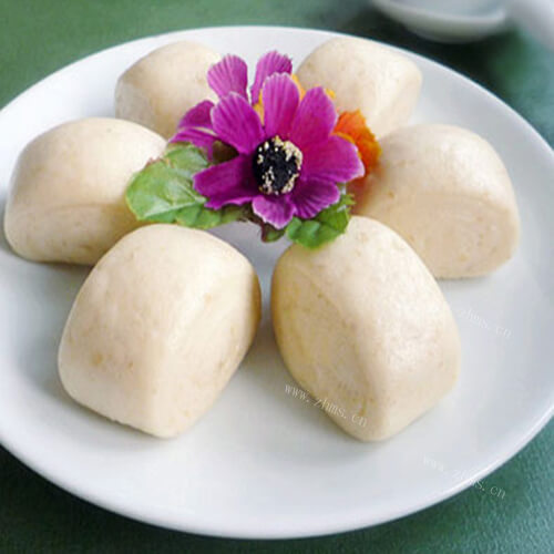 美味的花式奶香馒头