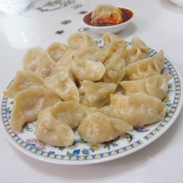 好吃的冬瓜猪肉蒸饺