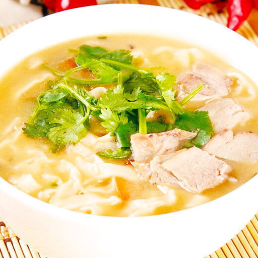 黑白配汤面