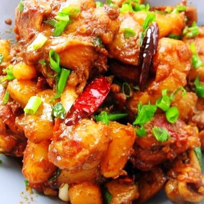 美味香辣土豆鸡腿肉