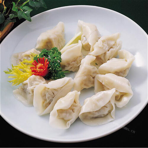 美味的豆腐水饺