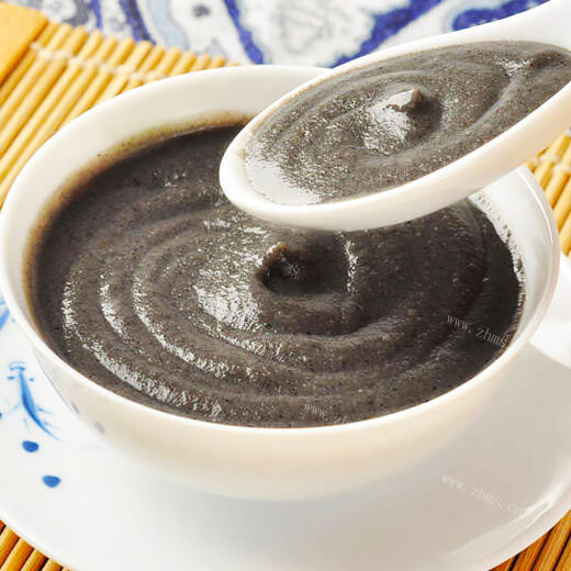美味杂豆黑芝麻糊