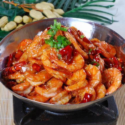 青笋香辣虾~鲜嫩多汁