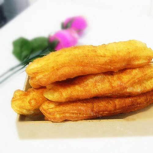 超级美味的小食全奶油条