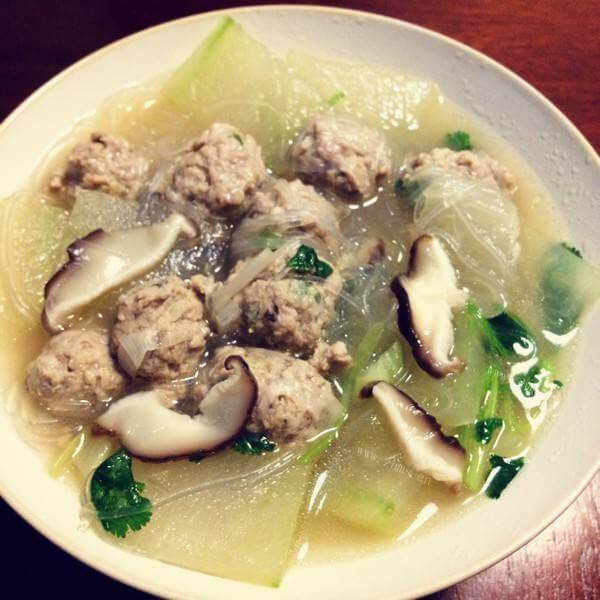 儿童美食之香菇冬瓜汤