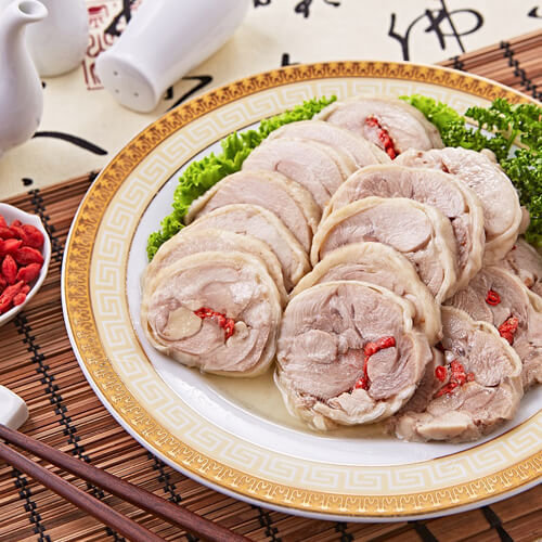 美味花雕醉鸡卷