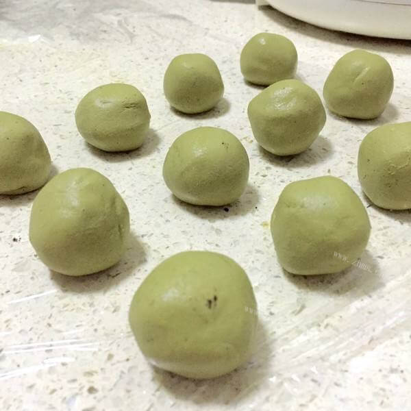 可口抹茶花式汤圆