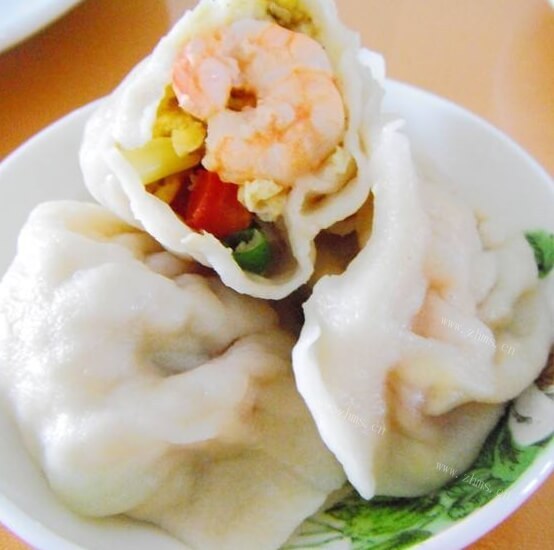 美味虾仁水饺