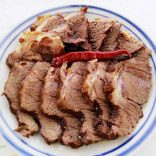 好吃的酱驴肉