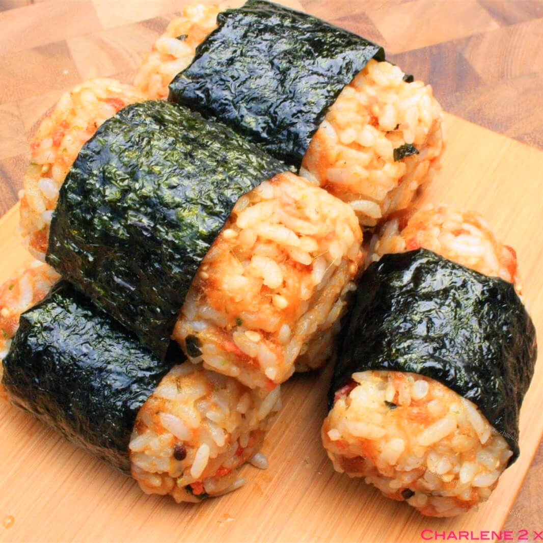 美味的肉松反转寿司