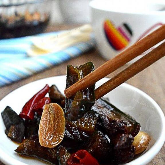 「手工美食」酱青瓜