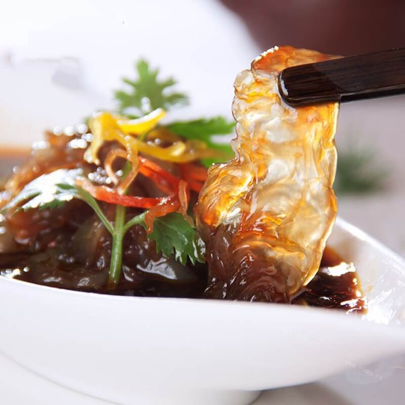 美味的酸辣海蜇头