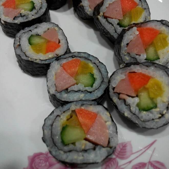 好吃的土豆鸡蛋寿司