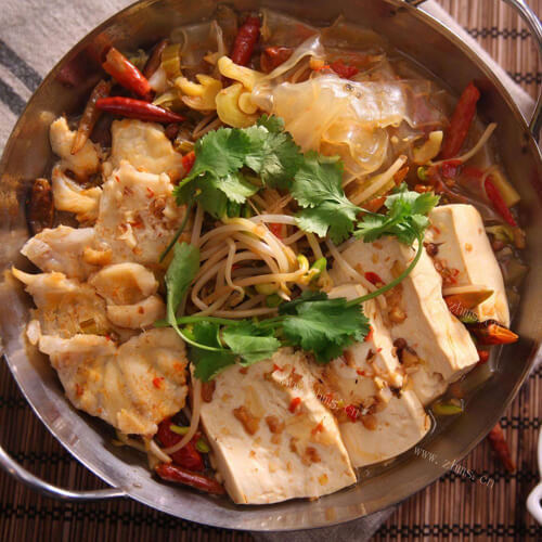 自制鱼片豆腐