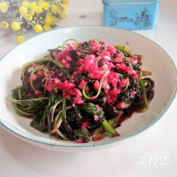 喜欢吃蒜香苋菜