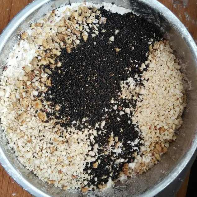 美味黑芝麻奶黄馅