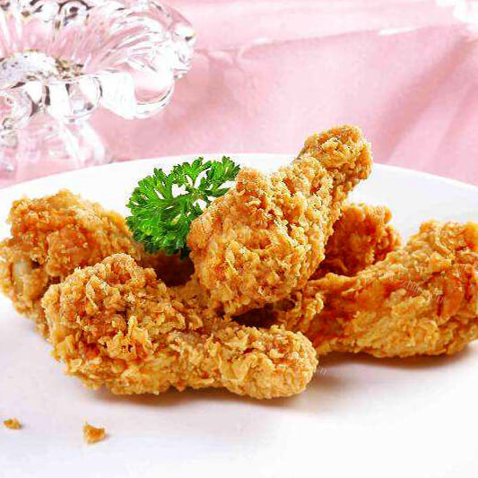 美味的自制香酥翅根