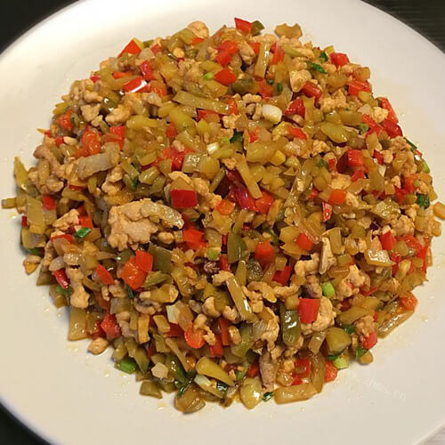 好吃的牛肉臊子饭