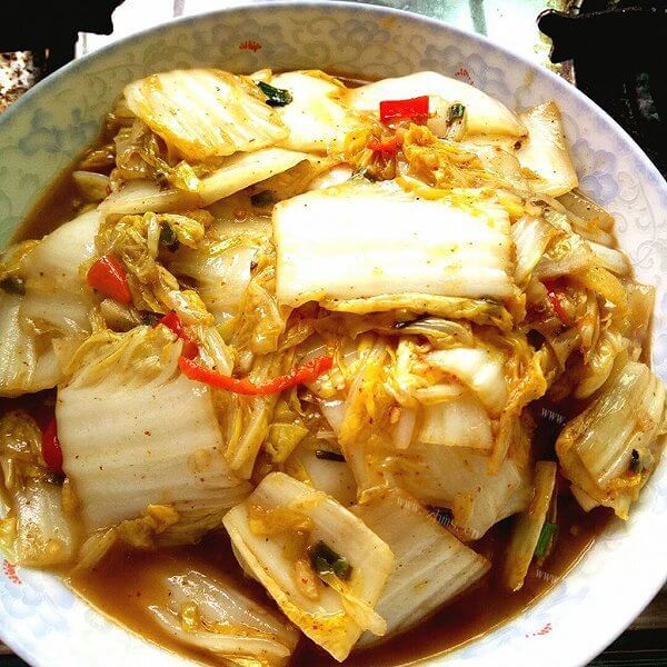 美味的炒酸白菜