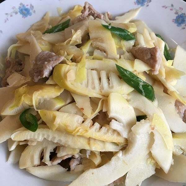 好吃的蒜香笋片