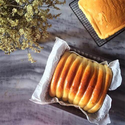 好吃的淡奶油排面包