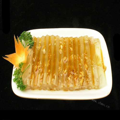 「手工美食」水晶皮冻