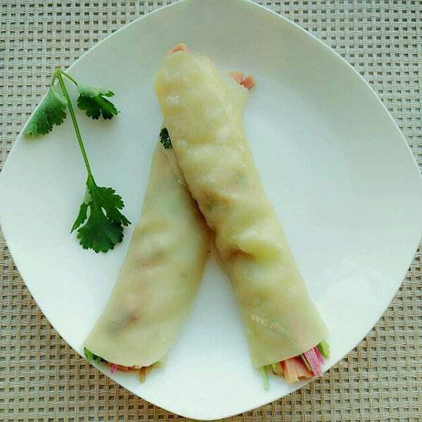 美味的土豆卷