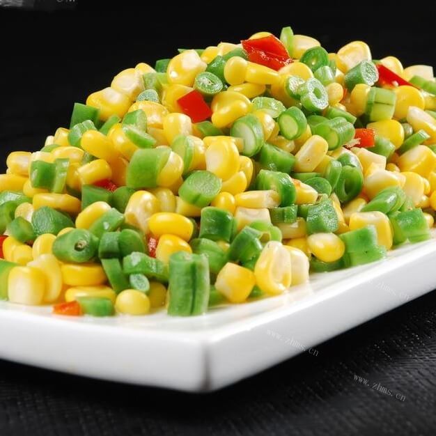 秘制长豆角玉米粒 