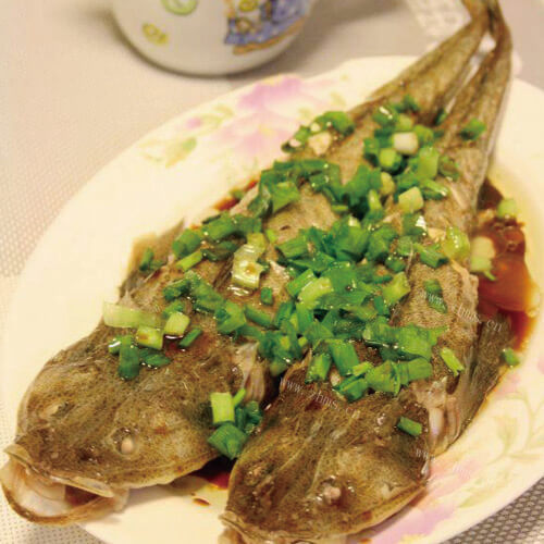美味的清蒸淡甲鱼