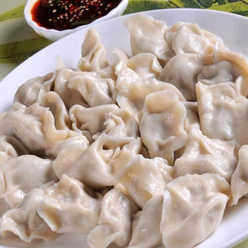 好吃的胡萝卜木耳牛肉馅饺子