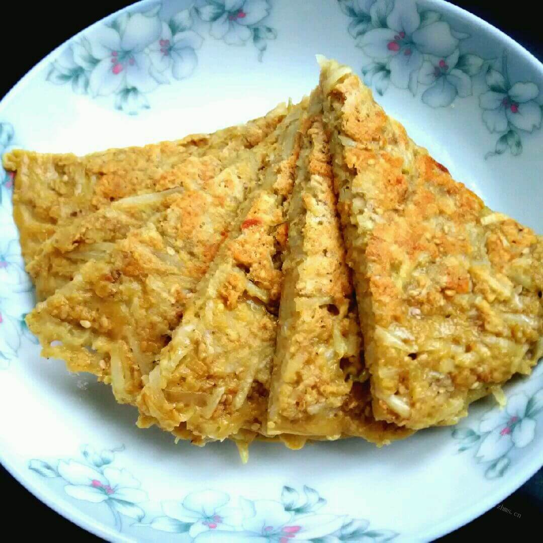 美味芝麻香土豆饼