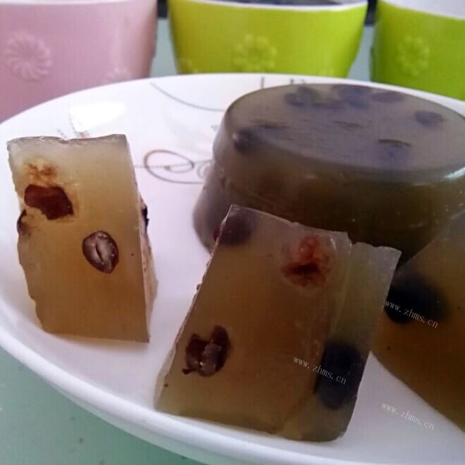 蜜豆马蹄糕