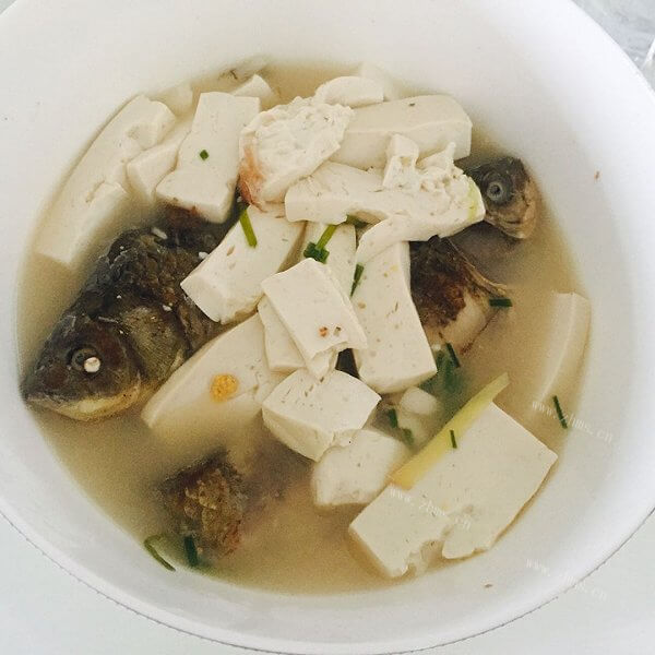 好吃的鲫鱼煲豆腐