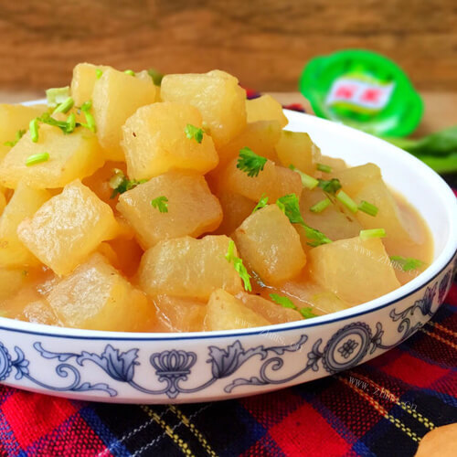 美味的虾仁煨冬瓜
